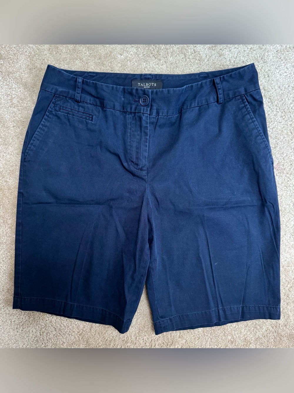 Talbots Sz 8pNavy Bermuda Shorts